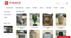 Desktop Screenshot of cuahangcaycanh.com