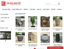 Tablet Screenshot of cuahangcaycanh.com